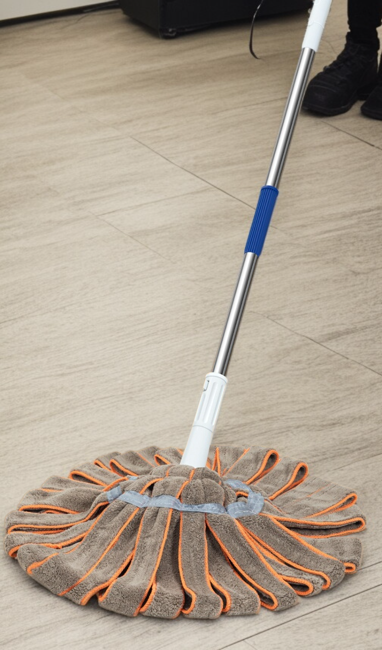 게으름뱅이 손빨래 셀프 짜임 산호 융털 밀대 전체 이미지