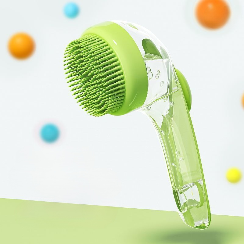 寵物矽膠洗澡刷 去浮毛寵物搓澡清潔刷 狗狗貓咪專用