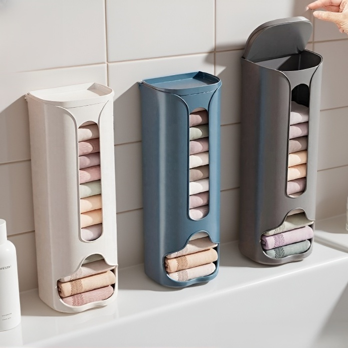 Aufbewahrungsständer für Plastiktüten ohne Bohren für die Küche