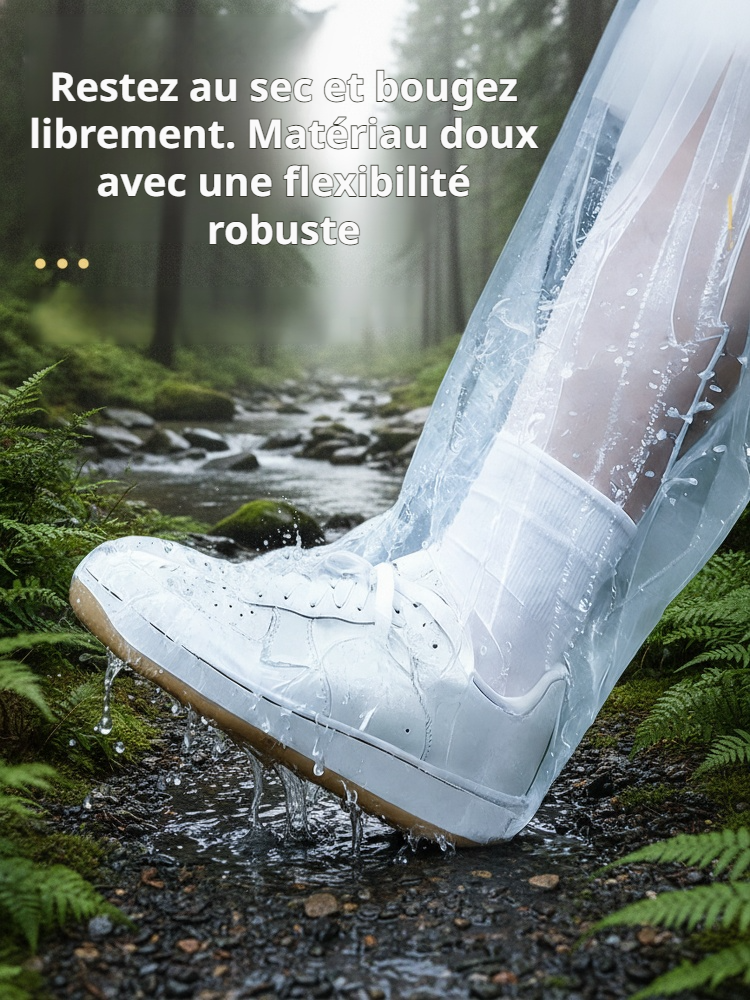 Couvre-chaussures imperméables pour usage médical