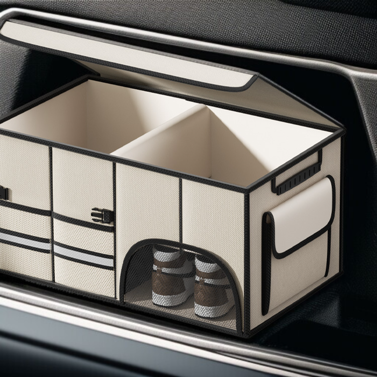 カーブーツ折りたたみ収納ボックス オーガナイザーオックスフォード布折りたたみ収納ボックス カーオーガナイザー 収納ボックス