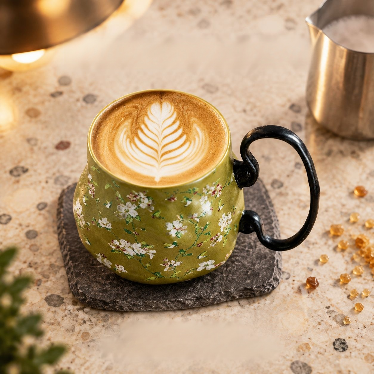 Vintage Handmade Ceramic Mug