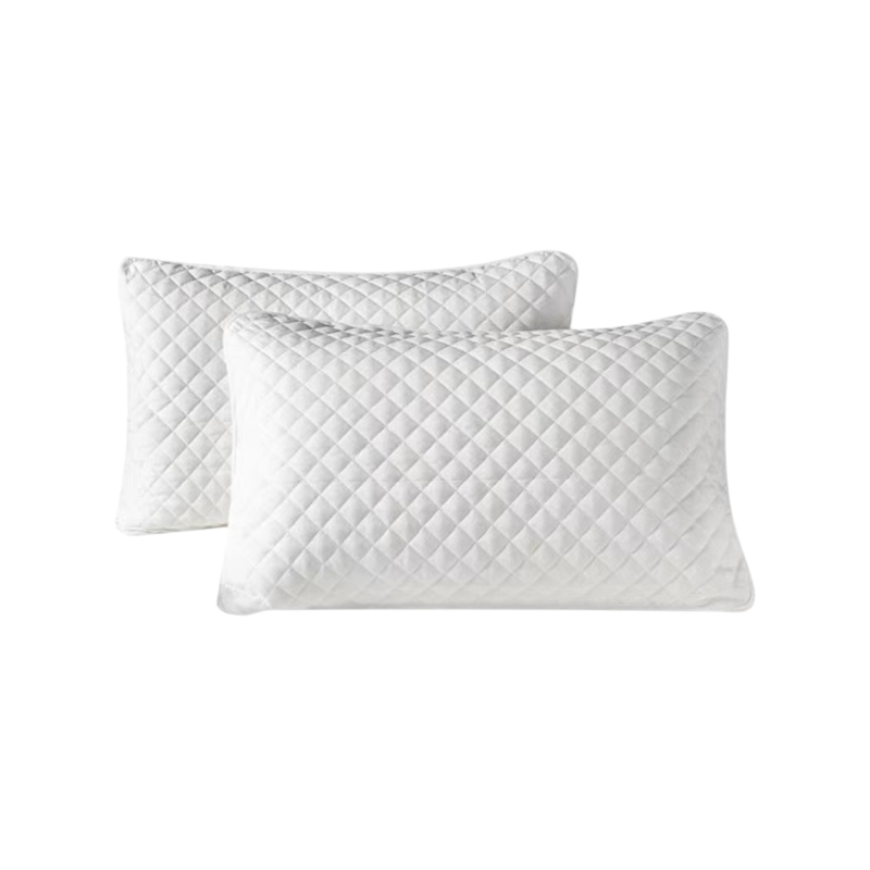 Wear resistant pillow core, pillow cover, pillow towel