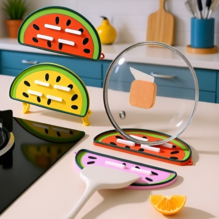 Watermelon Draining and Heat-Resistant Pot Lid Mat