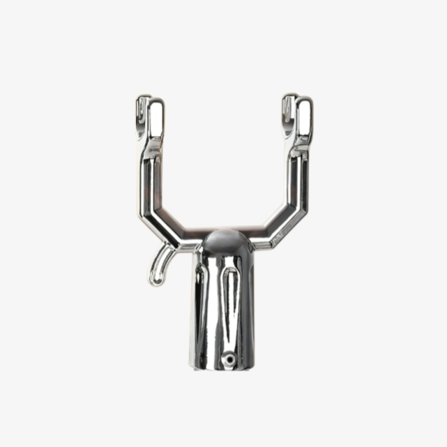 Easy-to-clean detachable fork head
