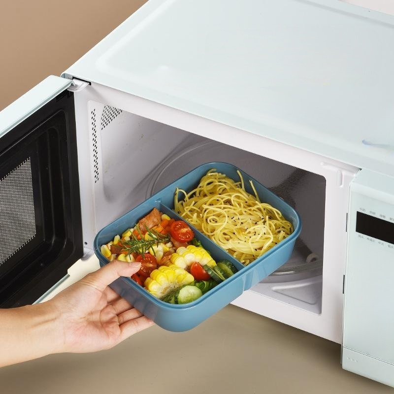 Lonchera compartimentada sellada