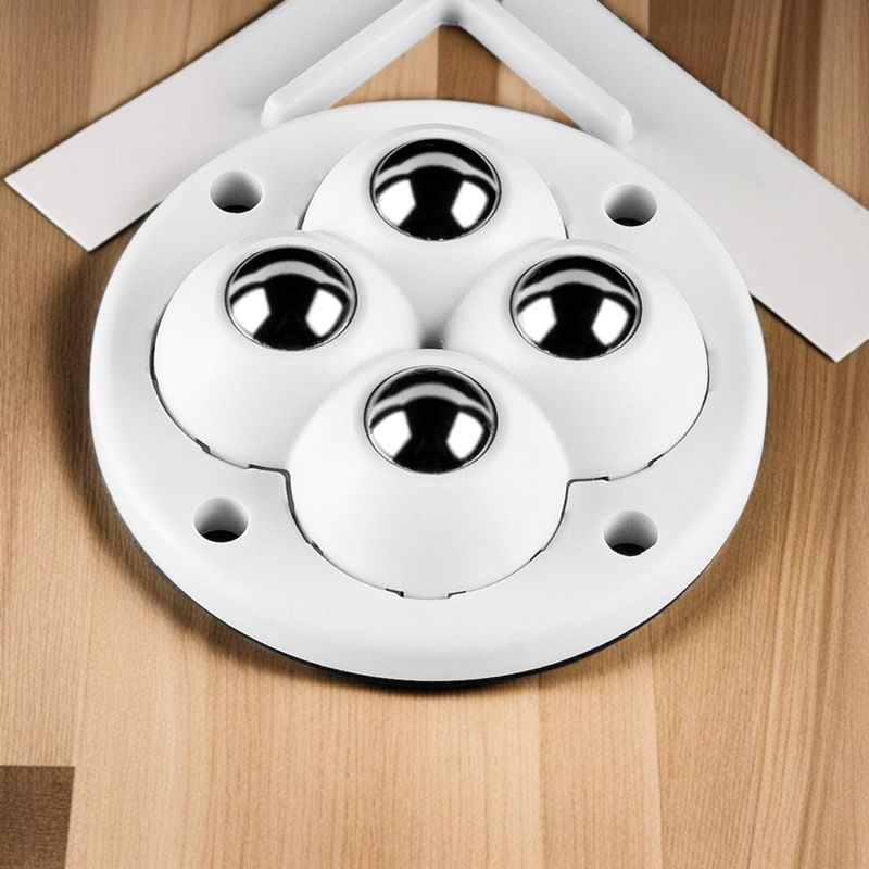 粘着性家具のコーヒーテーブルの移動式キャスターの普遍的な車輪穴があかない粘着性がある滑車は家具の移動式キャスターを実行する