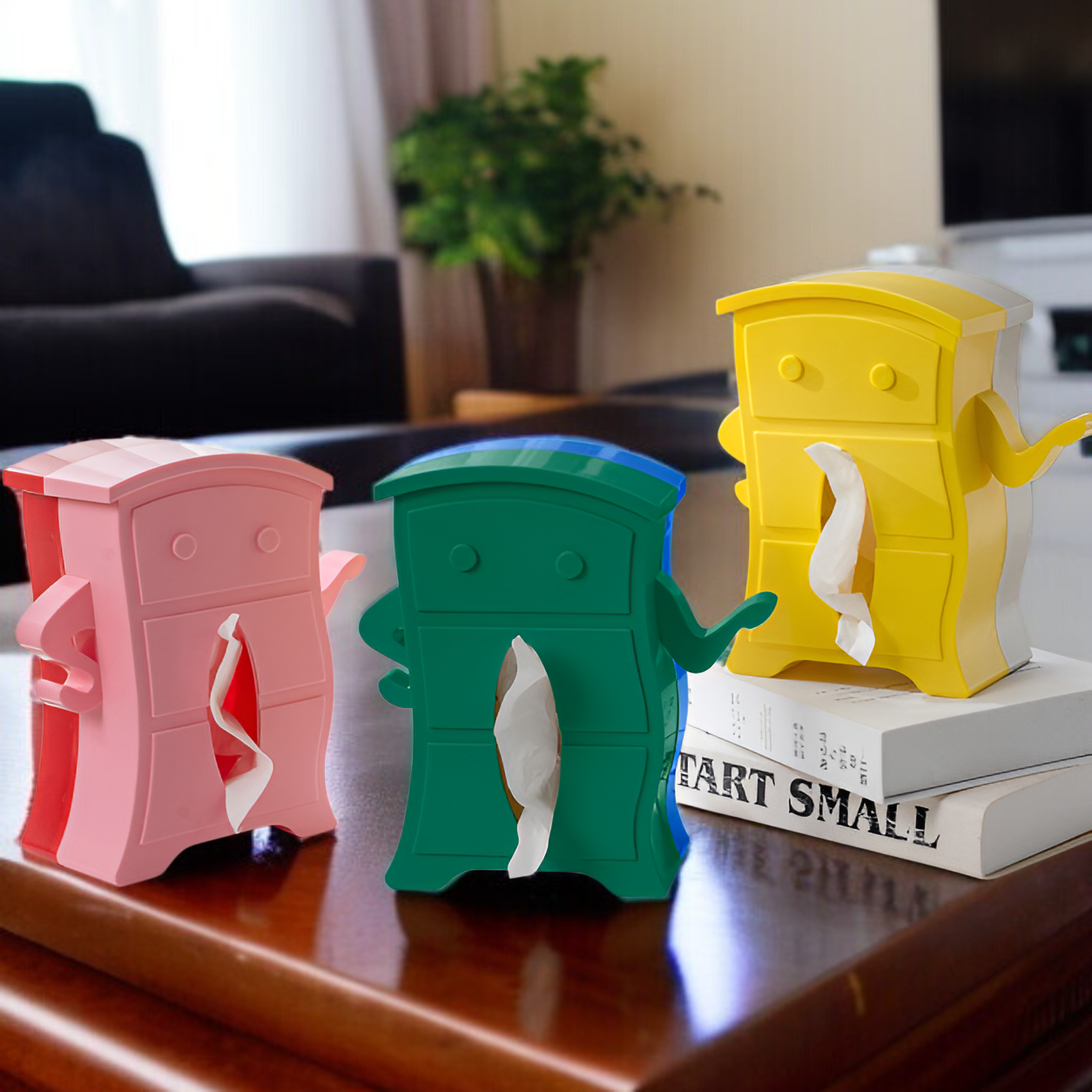 トイレ用小さな貴族風ティッシュボックスデザイン