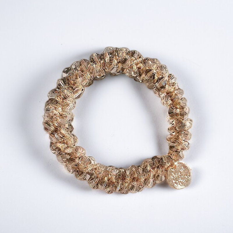 閃亮簡約百搭馬尾髮繩