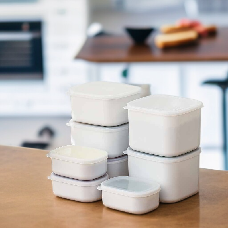 다기능 방진 밀폐 식품 신선 보관함 고저온 분리 수납함