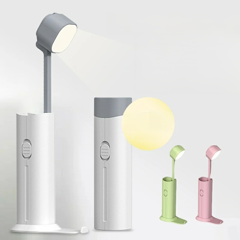 Four in one telescopic flashlight desk lamp