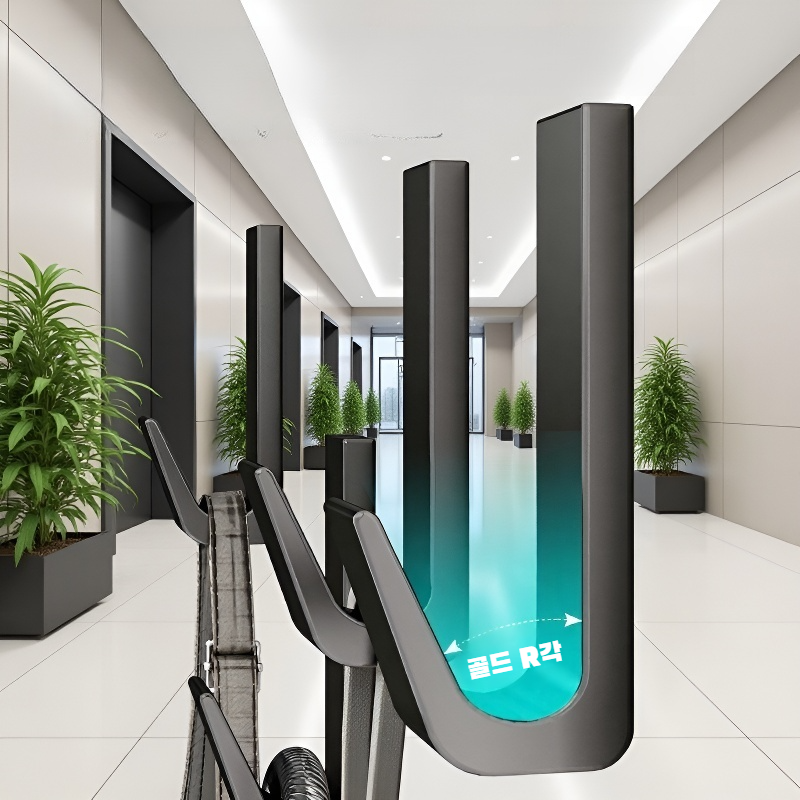 강력 접착 벽걸이 수납 고리 (무타공)