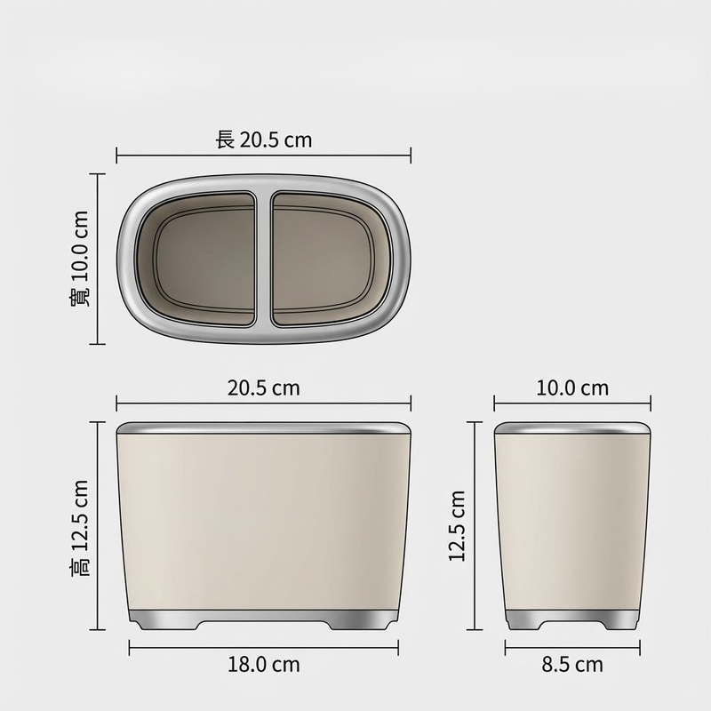 桌面洗衣機收納盒牙膏牙刷置物架洗手盆收納