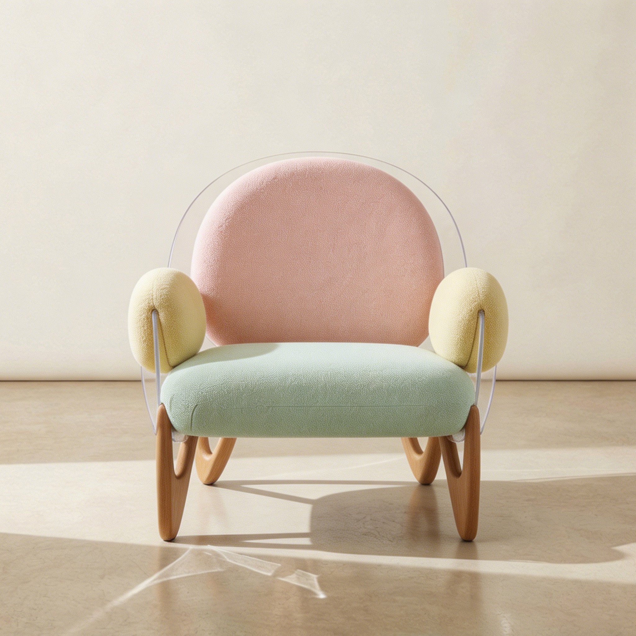 Bequemer Stoff-Sessel