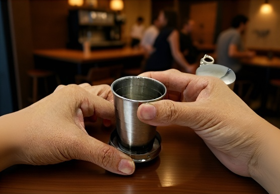 튼튼하고 내구성 좋은 슬림컵