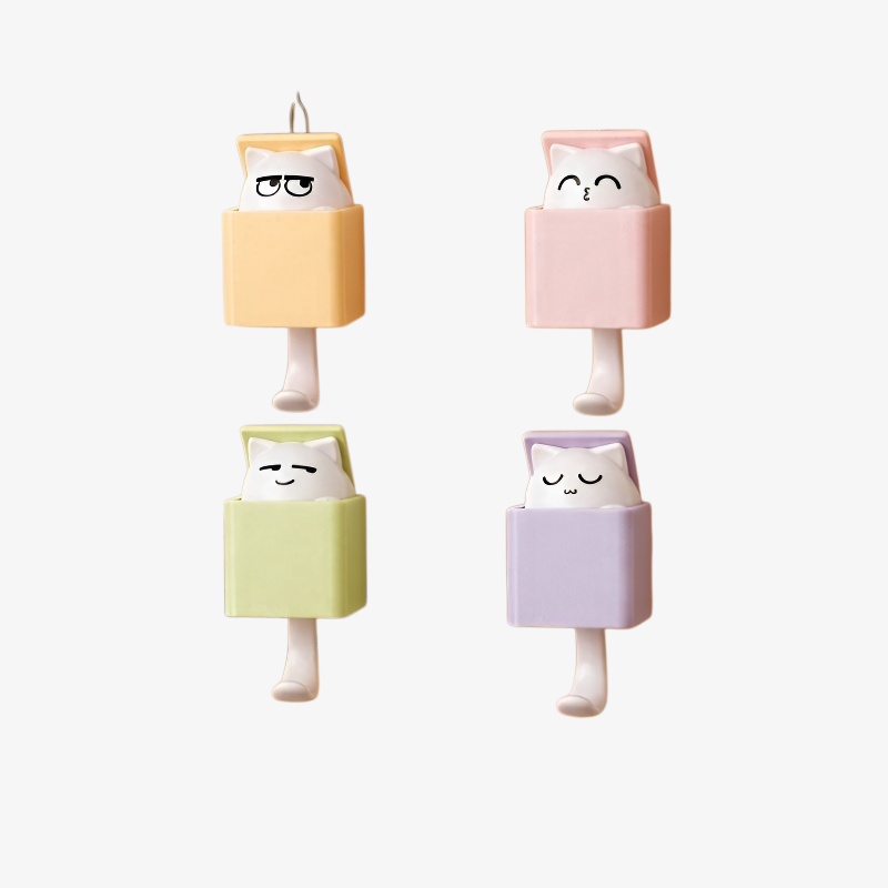 Praktischer Wandhaken für Schlüssel, Handtücher und Kleidung