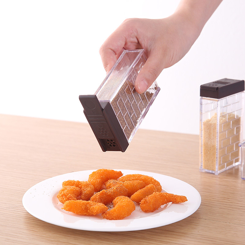 양방향 오픈 조미료통 주방용품 세트 투명 대용량 조미료병