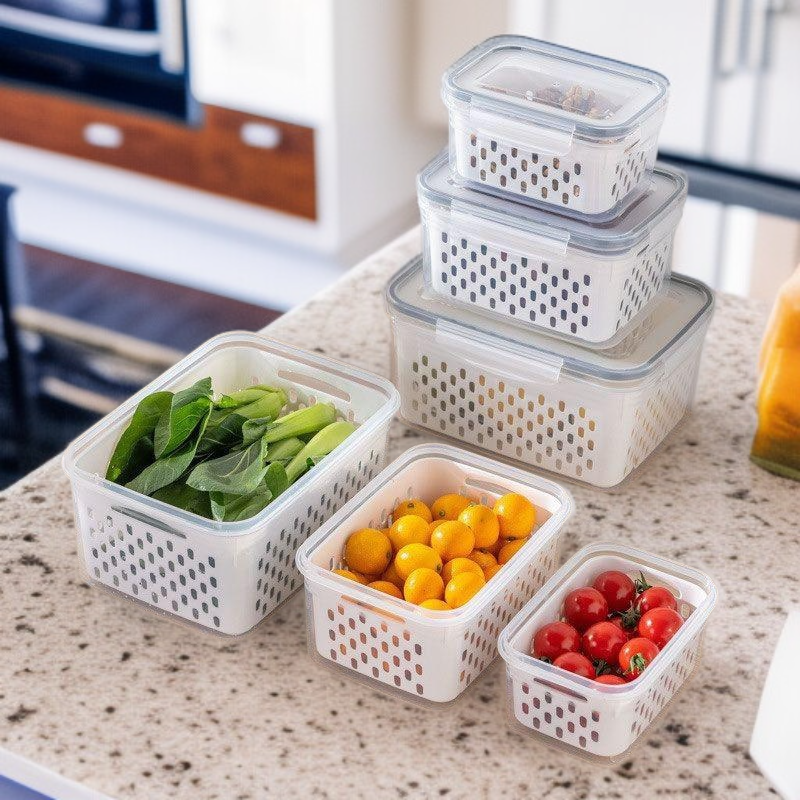 多機能密閉食品保存容器