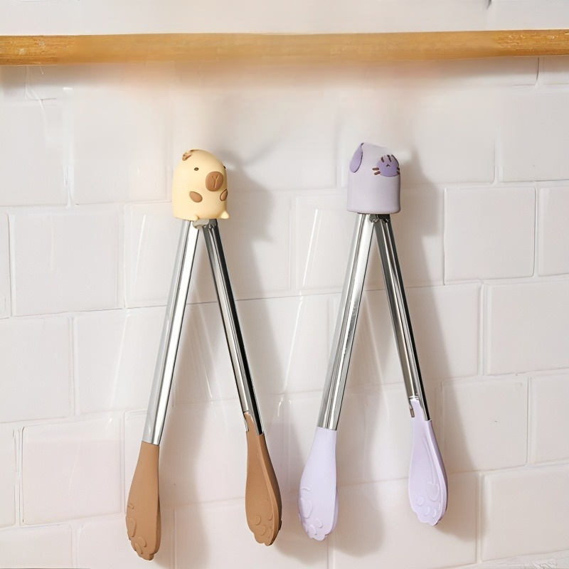 キッチン専用高温耐熱フードトングセット 家庭用食材トングツール