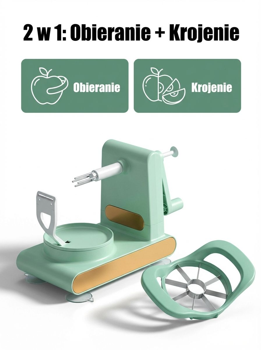 Kuchenne akcesorium do obierania jabłek