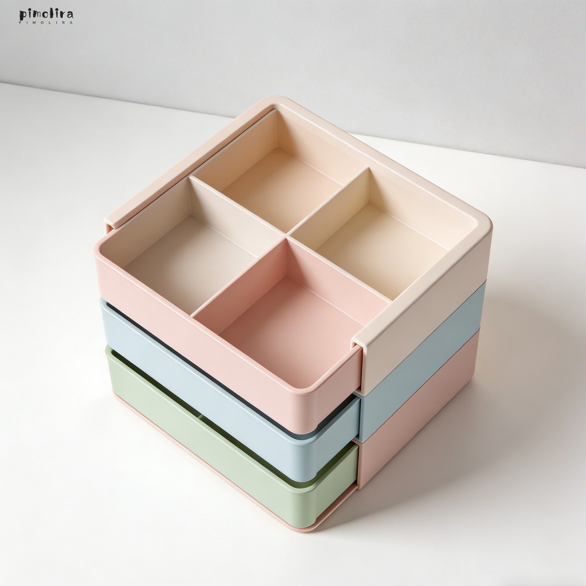 กล่องแบ่งช่องแบบลิ้นชัก (8 ชิ้น)