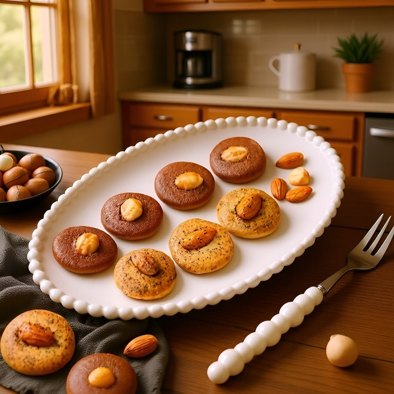 하와이안 튀김 쿠키 바삭바삭 코코아 홍차 간식 베거 쿠키 쿠키