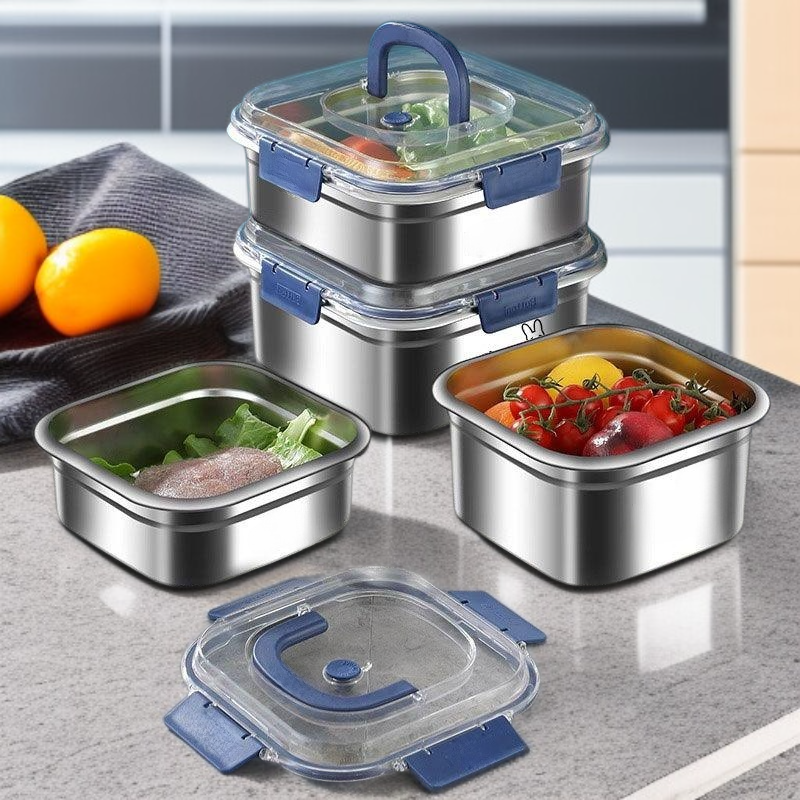 스테인리스 스틸 식품 보관 용기
