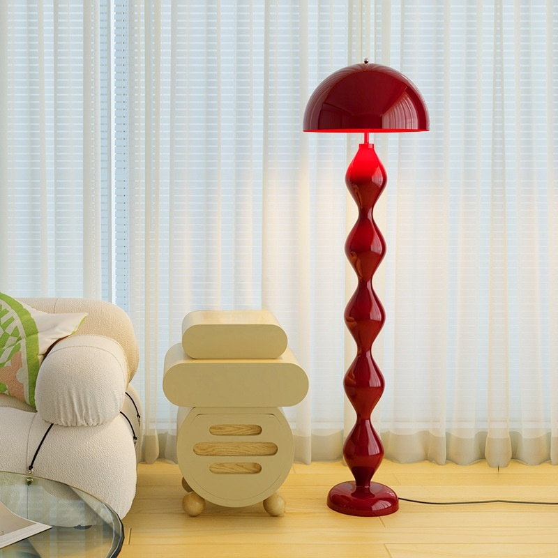 Mushroom floor lamp