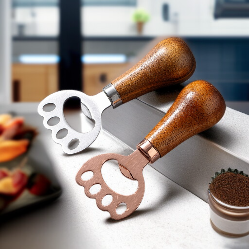 Lanyard Portable Driver Cover Opener Home Portable Hanging Hole Design Wooden