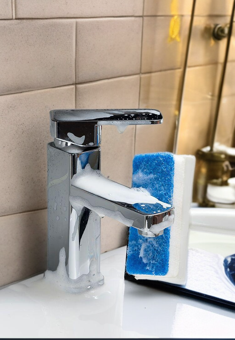 손잡이형 욕실 벽 청소 브러시