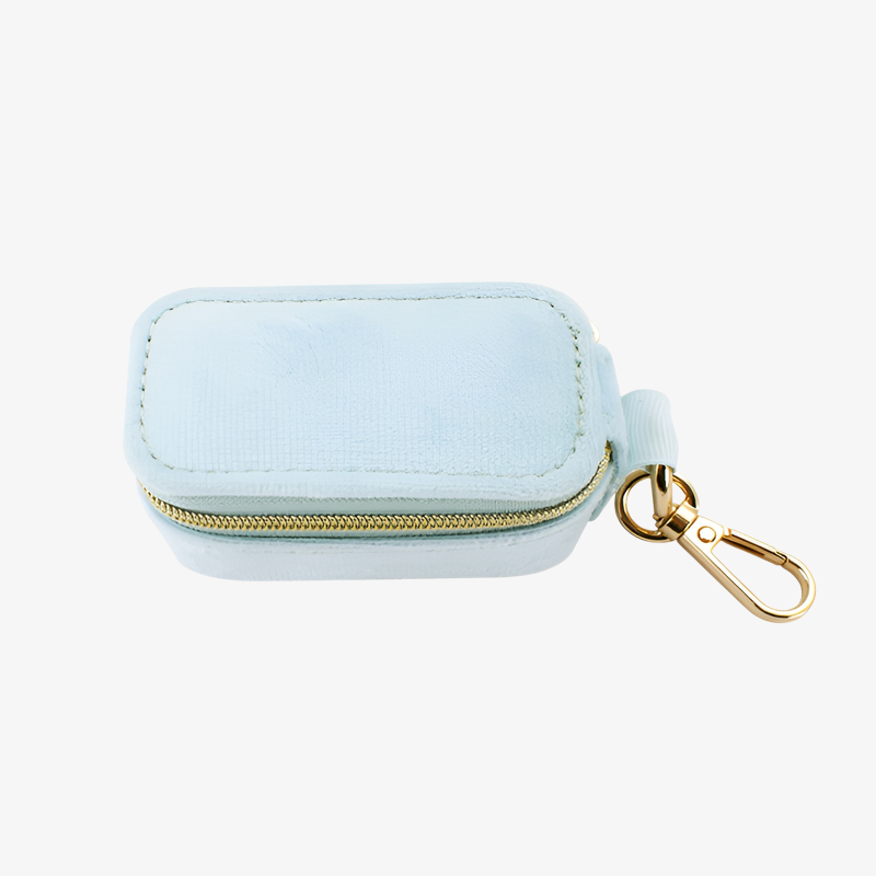 Mini Cute Girl Hanging Velvet Jewelry Storage Box