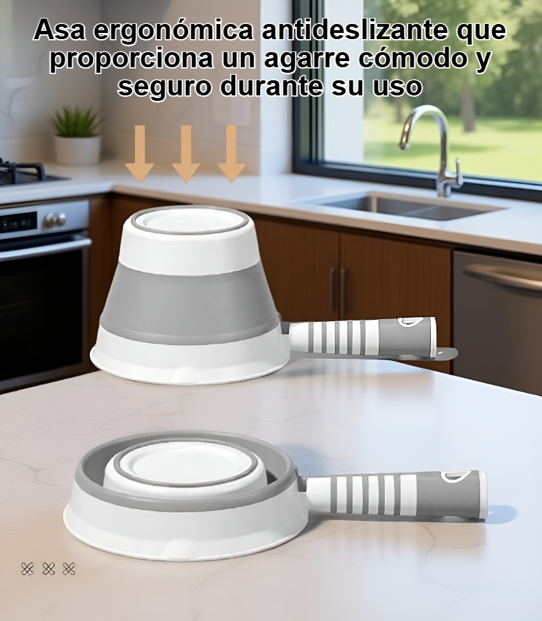 Utensilio de cocina plegable fácil de almacenar