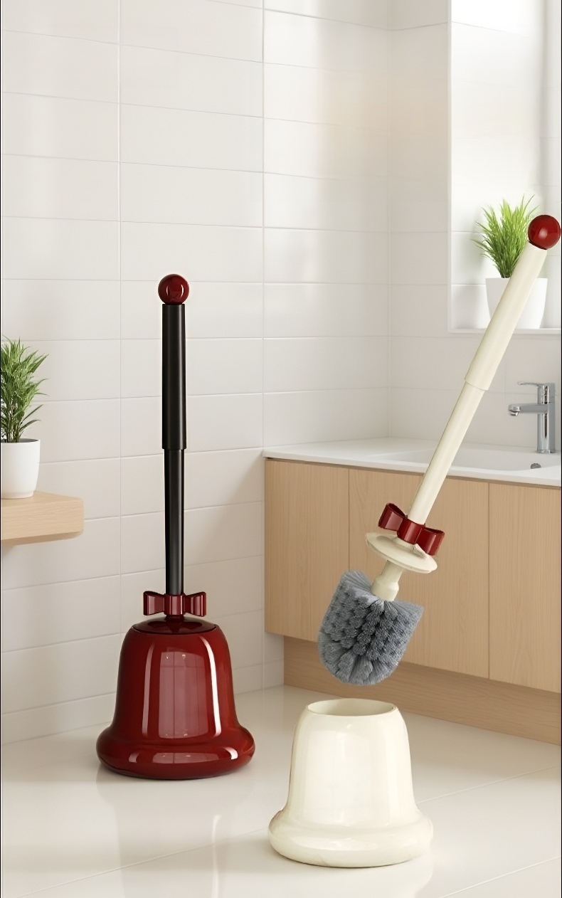 衛生的な高品質素材のトイレブラシ