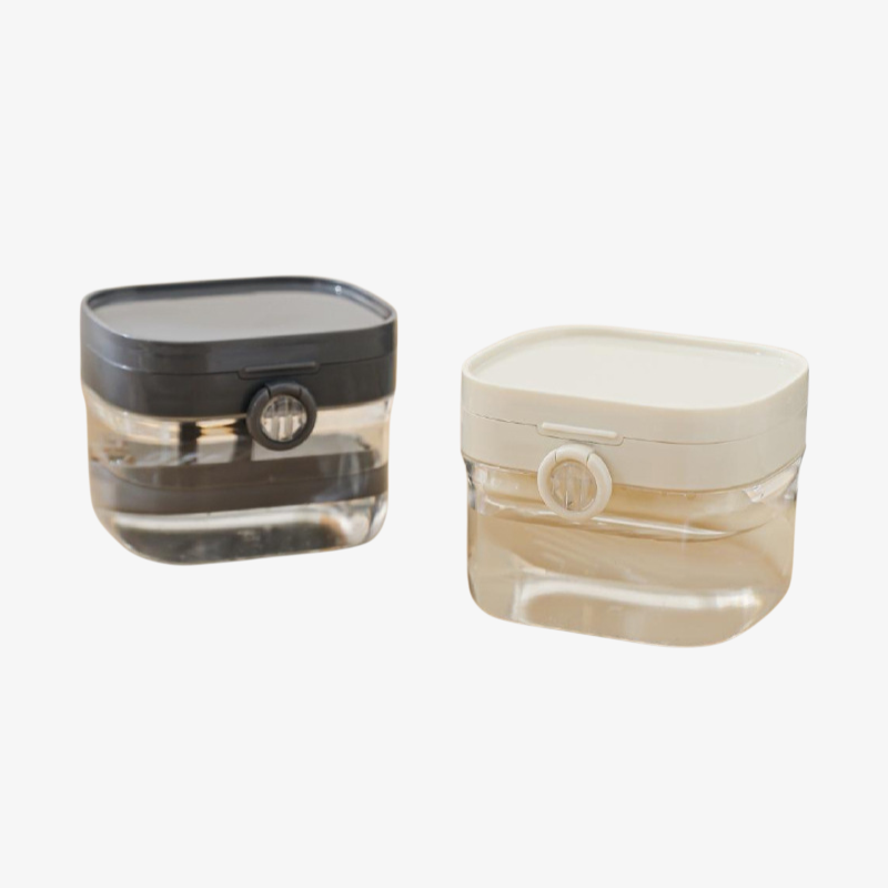 Estuche portátil multifuncional para limpieza y almacenamiento