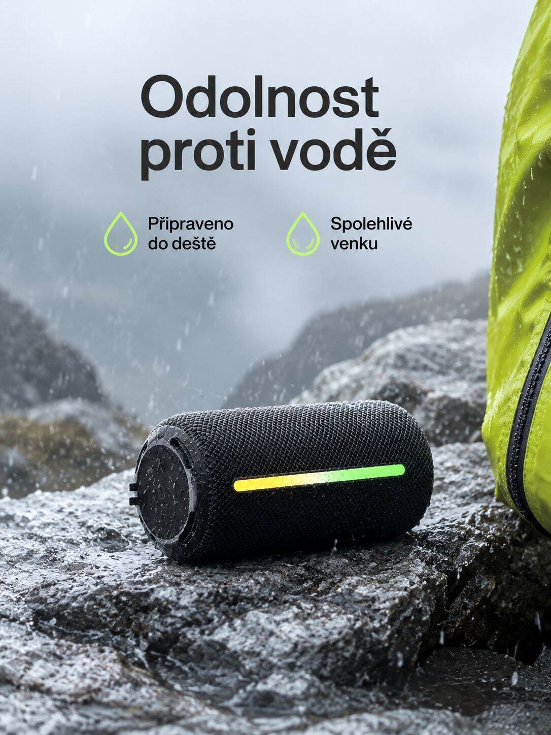 Vodotěsný Bluetooth reproduktor pro venkovní použití