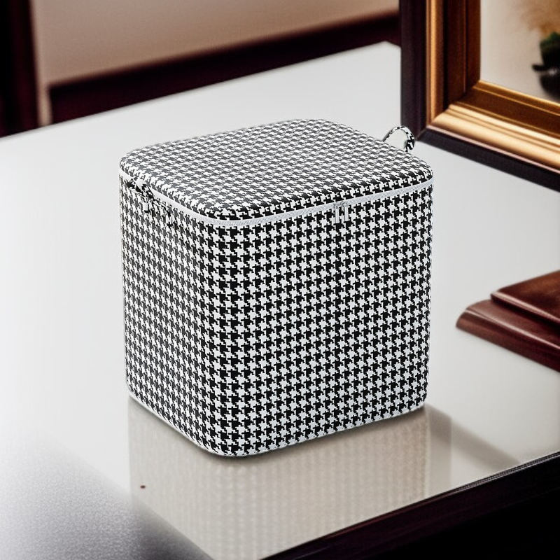 千鳥格衣物被子收納袋