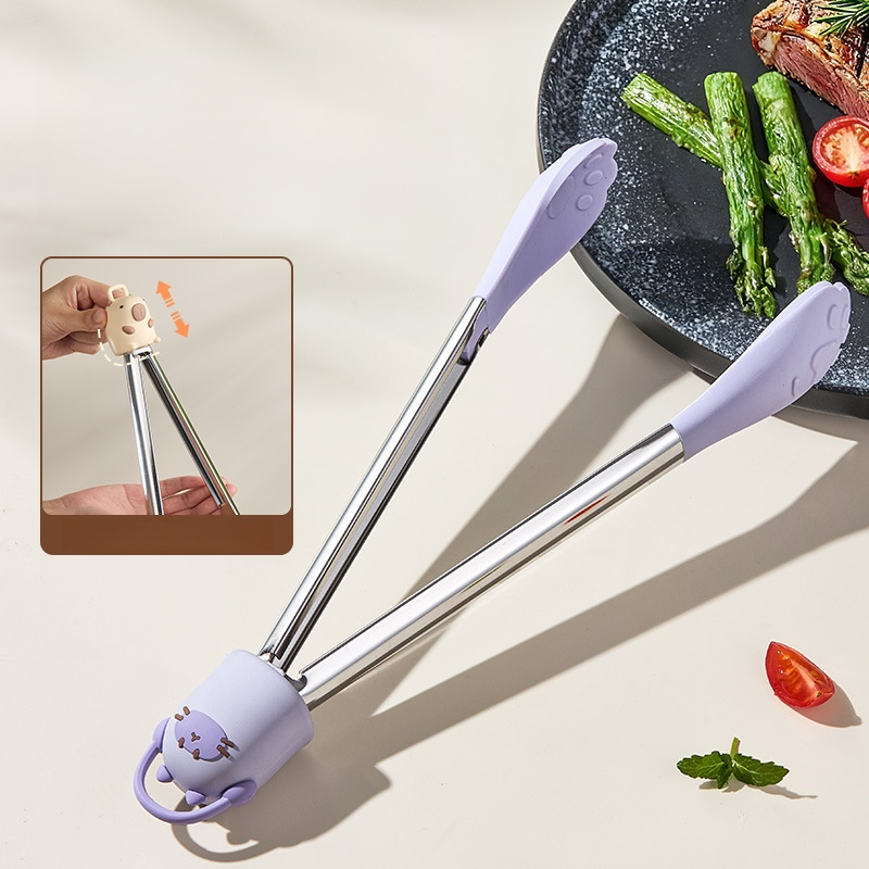 스테인리스 스틸 음식 집게