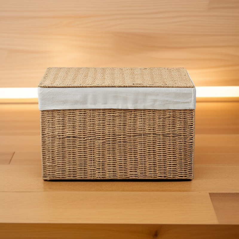 Woven Grass Storage Box