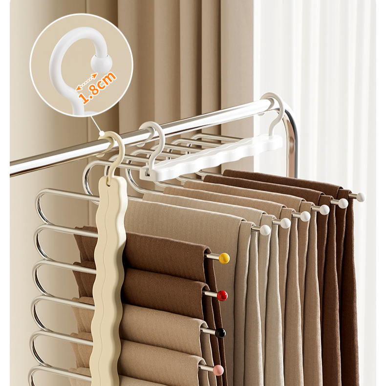 Multi-functional Foldable Non-slip Pants Hanger