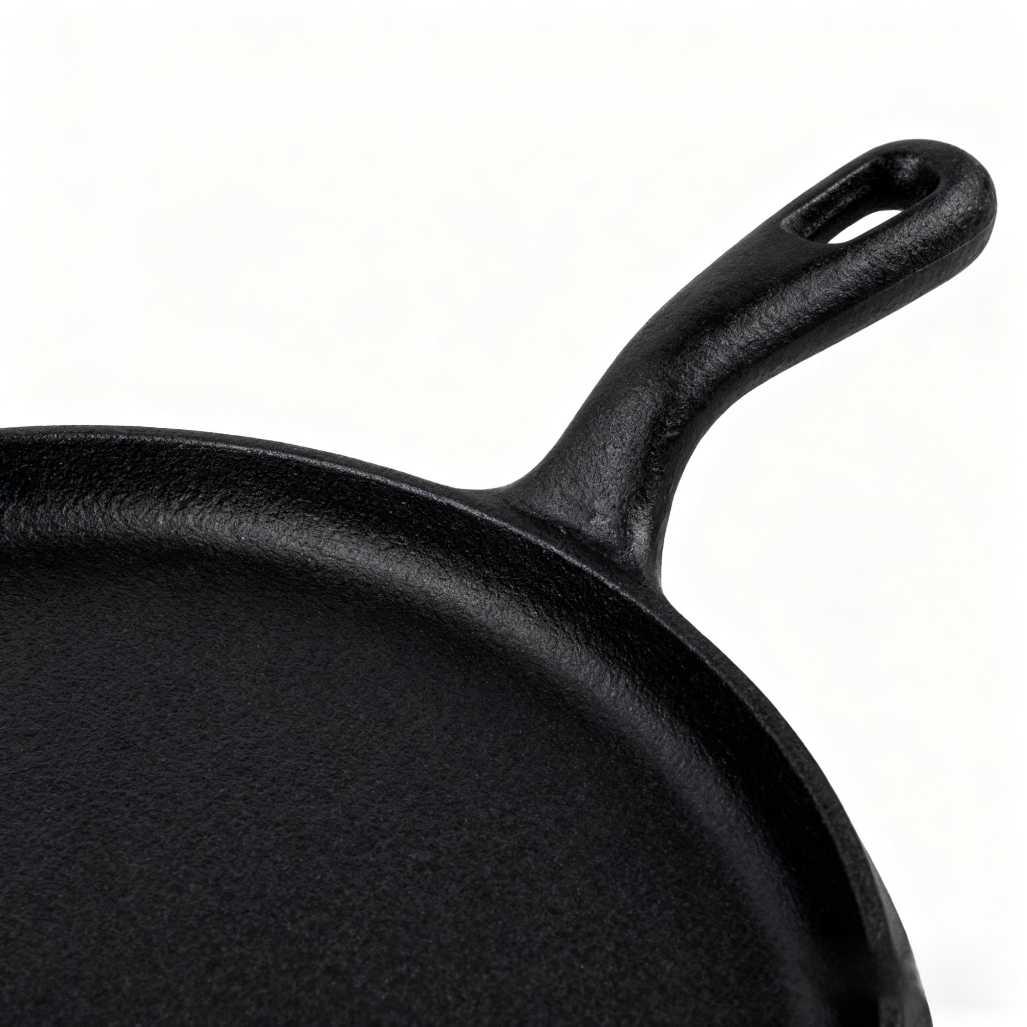 เครื่องทำแพนเค้กแบนแบบใช้ในบ้านที่ทำจากเหล็กหล่อไม่เคลือบ