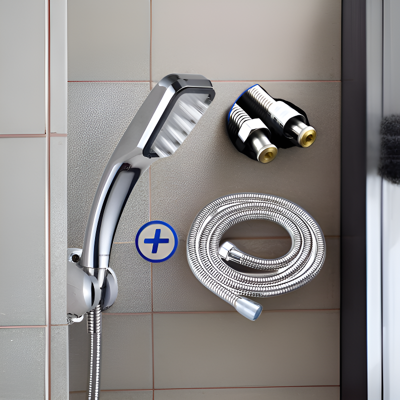 ชุดฝักบัวแรงดันสูงแบบพกพา สำหรับห้องน้ำ