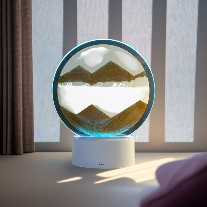 거실 장식 모래시계 무드등 나이트램프