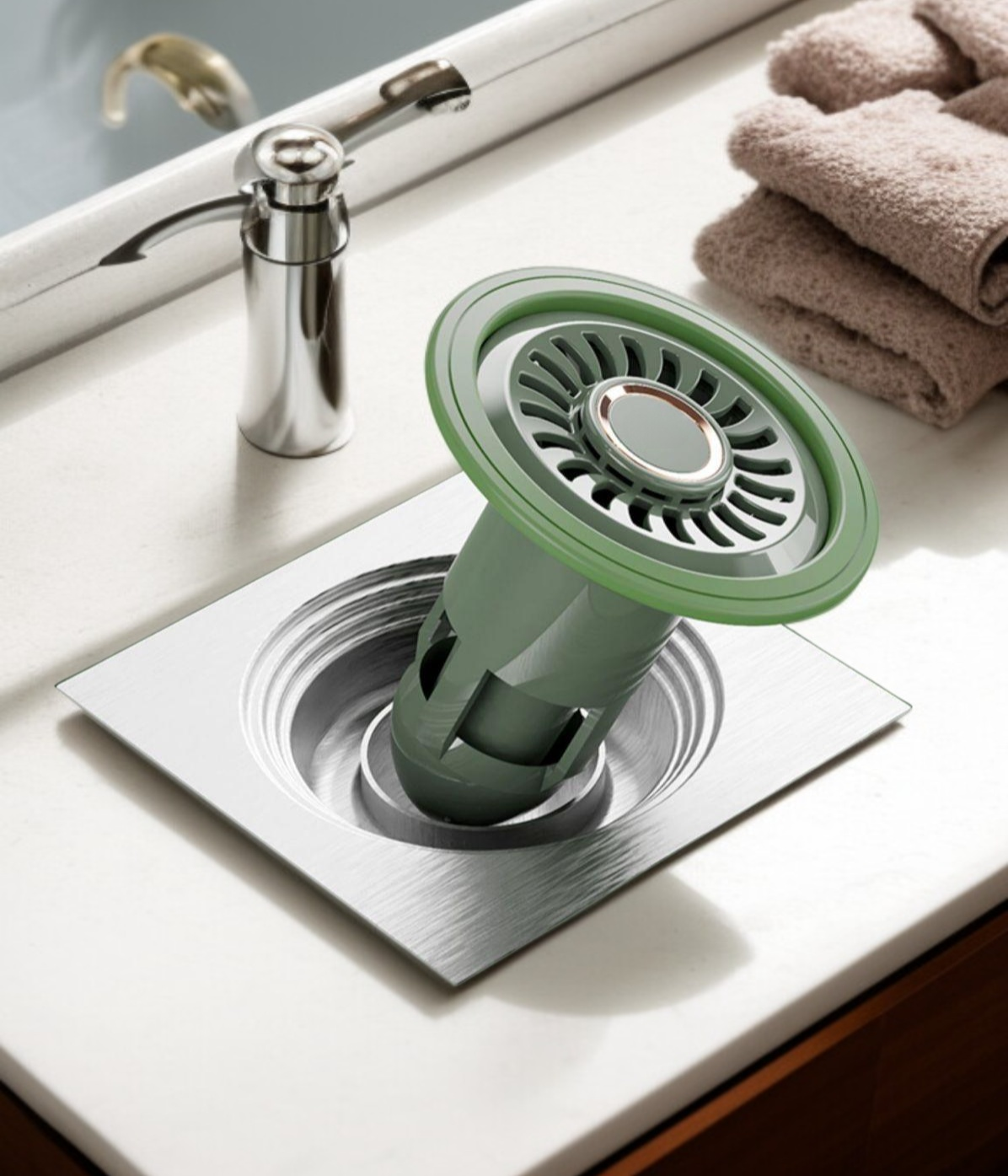 세탁실에 적합한 내구성 좋은 배수구