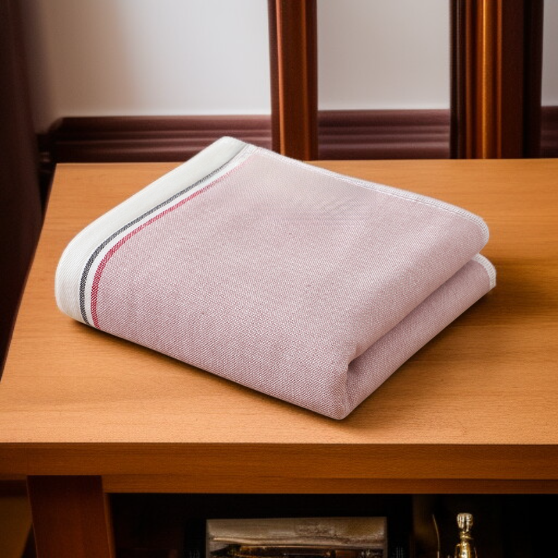 일본식 미니멀 체크무늬 타월