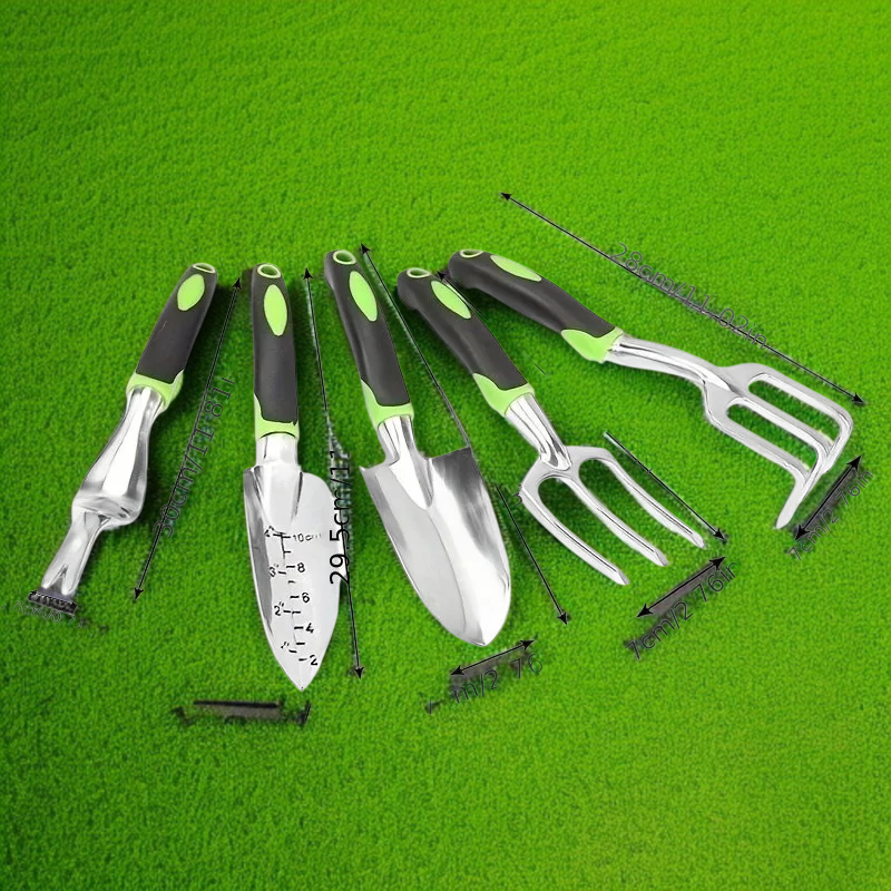 원예 가정용 알루미늄 합금 작은 삽 심기 꽃삽 흙 파서 꽃꽂이 꽃 심기 채소삽