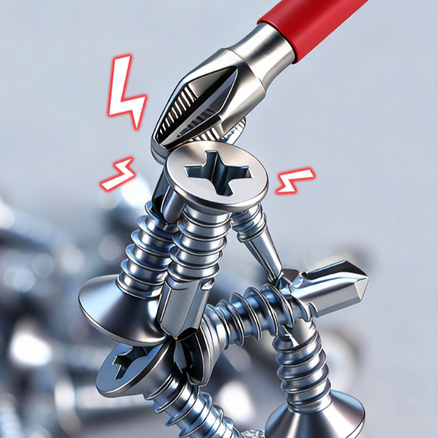 Rainbow Anti-Slip Spring Screwdriver Bits