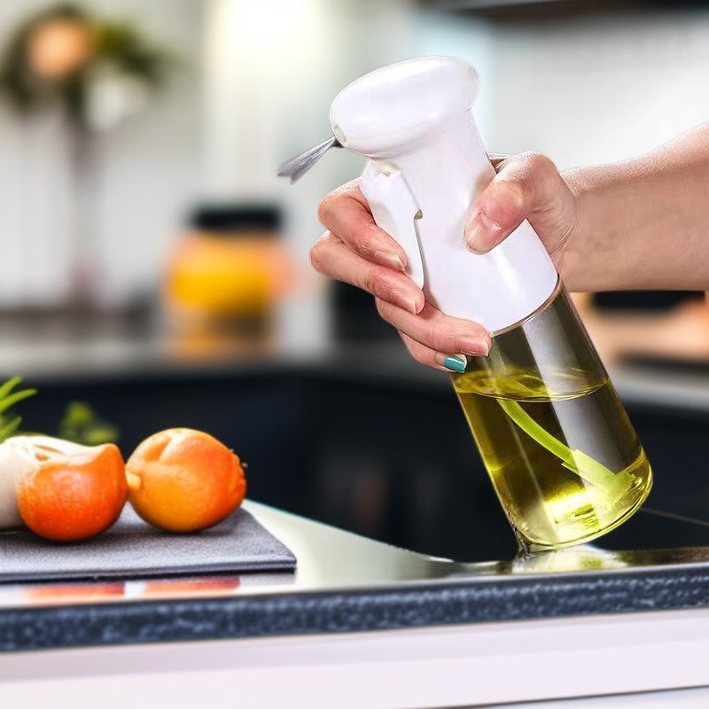 Kuchyňská sprejová láhev na olej, vhodná pro olivový olej, s vysokou dezinfekcí a redukcí tuku