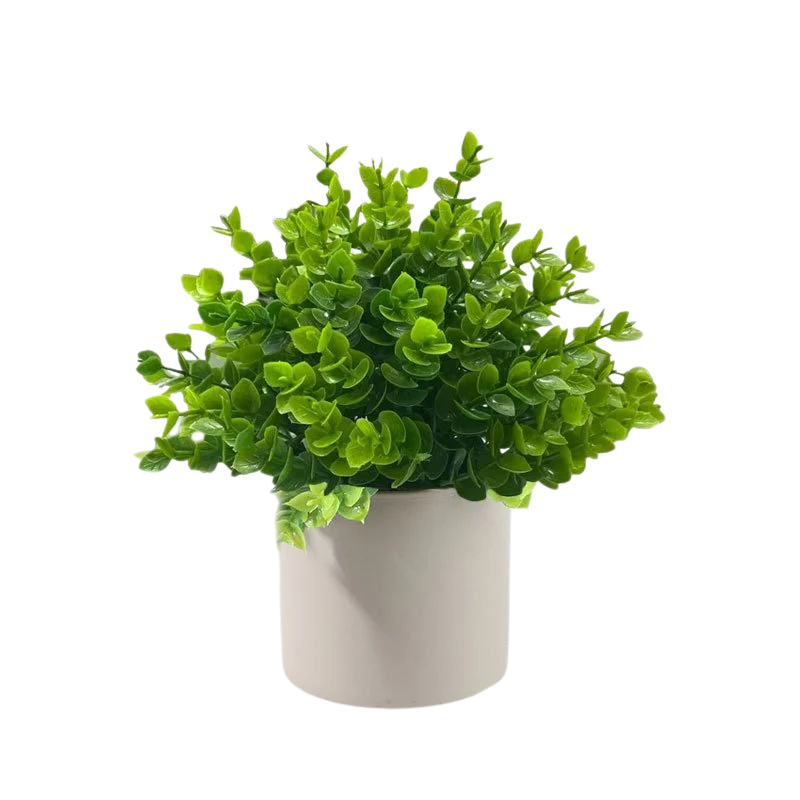 Objets de décoration de plantes vertes artificielles pour intérieur