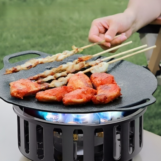 휴대용 방풍 다용도 캠핑 가스 스토브
