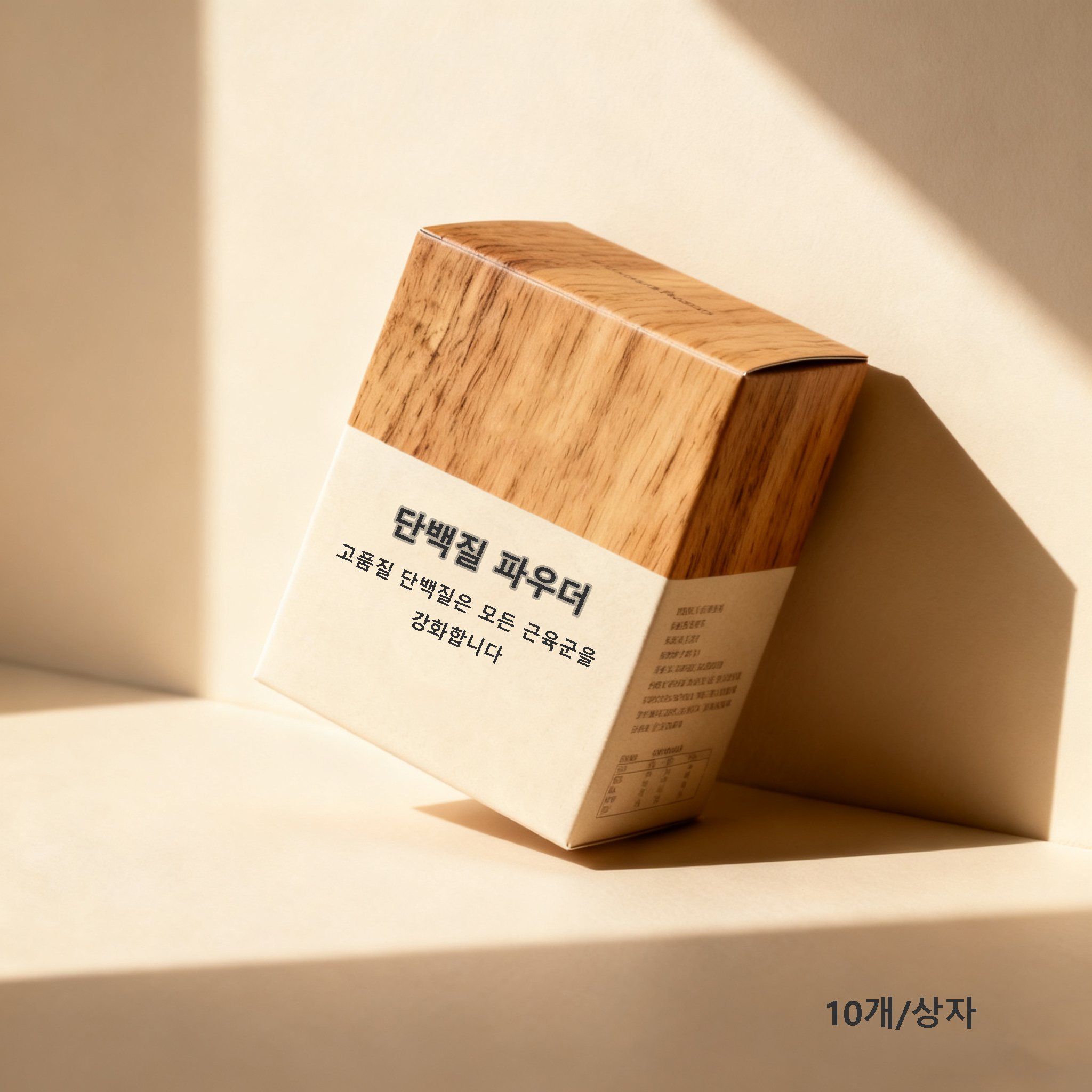 각 박스 10개입 단백질 파우더 스틱 구성